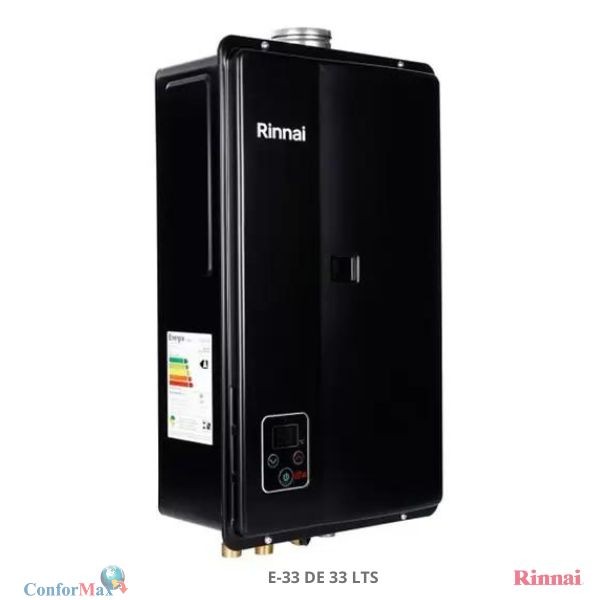 Aquecedor Rinnai E-33 de 33 litros Black