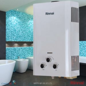 Aquecedor Rinnai Reu M-070 BP de 7,0 litros Exaust�o natural - Baixa press�o