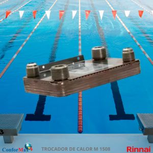 Trocador de Calor Indireto Rinnai - Modelo M-1508 - 18.000 Kcal/Hora
