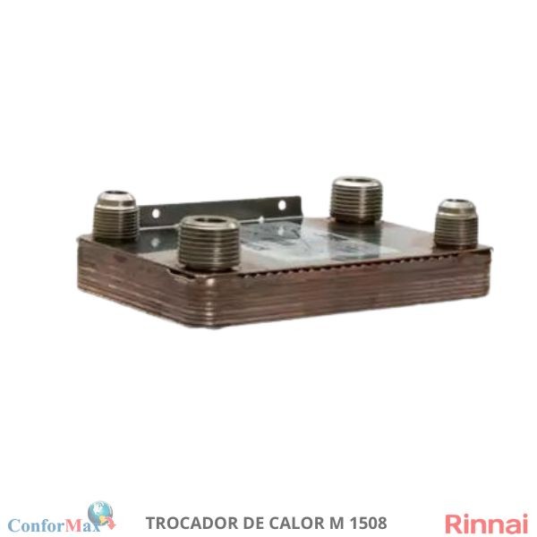 Trocador de Calor Indireto Rinnai - Modelo M-1508 - 18.000 Kcal/Hora
