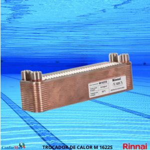 Trocador de Calor Indireto Rinnai M 1622S - 42.500 Kcal/Hora