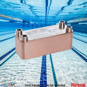 Trocador de Calor Indireto Rinnai - Modelo M-1646 S - 110.000 Kcal/Hora