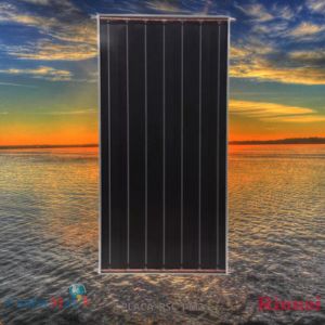 Coletor Solar Rinnai Modelo Black Tech - Tamanho 1,00 mt x 1,00 mt