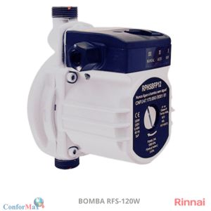 Pressurizador Rinnai RFS 120W - Corpo de Ferro com Revestimento Cer�mico