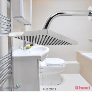Ducha Rinnai modelo RSH 2001 com vaz�o adequada para seu aquecedor a g�s Rinnai.